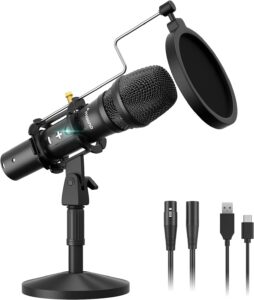 MAONO USB/XLR Podcast Dynamic Microphone